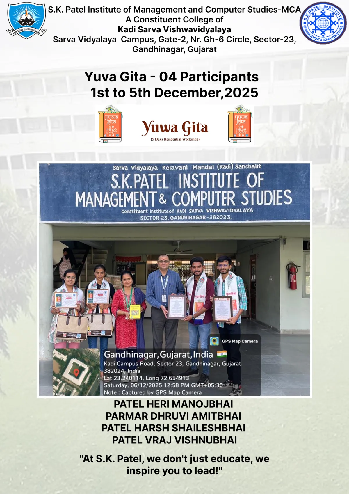 Yuva Gita Programs